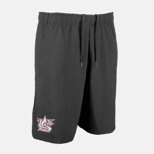 Pantalones cortos de béisbol deportivos para correr informales de verano para hombre, pantalones cortos de poliéster de punto transpirables con cintura elástica y estampado Suelto - Product Image 1