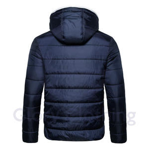 Vêtements d'hiver de qualité supérieure, nouvelle mode, vente en gros, vestes matelassées pour hommes / Vestes matelassées pour hommes à manches longues personnalisées - Product Image 2