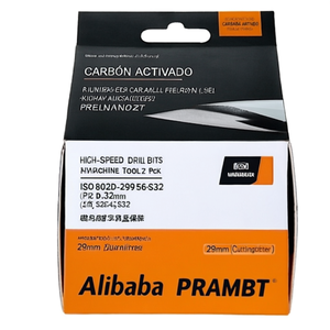 ดอกสว่านคาร์ไบด์ความเร็วสูงสำหรับเครื่องมือกล 2 แพ็ค ISO 802D-29-58-S32 D.32 มม. เส้นผ่านศูนย์กลางการตัด 29 มม. PRAMET - Product Image 2