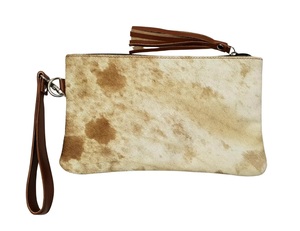 2025 nouveau Logo personnalisé en cuir de vachette fermeture éclair gland portefeuille unisexe Style de mode avec doublure en cuir véritable prix de gros femmes - Product Image 4