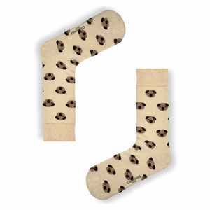 6-Piece Set of Breathable Nylon Crew Socks One Size Fitting Custom Logo Printed Multiple Animal Patterns for Winter Daily Use - Product Image 2