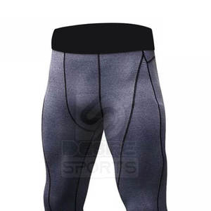 Pantalons de compression pour hommes, dernier design, taille élastique de haute qualité, séchage rapide, respirant, longueur intégrale - Product Image 4