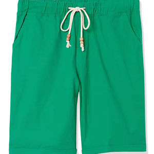 Short de survêtement à logo personnalisé de haute qualité pour hommes 100% coton French Terry Solid Pattern Jogger Fitness Shorts Workout Running Canvas - Product Image 4