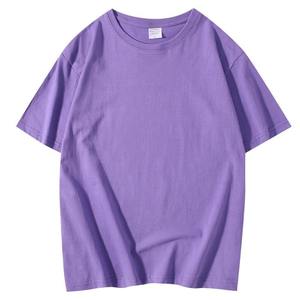 T-Shirt pour Streetwear Design Hip Pop Personnalisé Poids Lourd 260 Grammes Tricoté Style Épaule Longue Longueur Solide OEM - Product Image 2