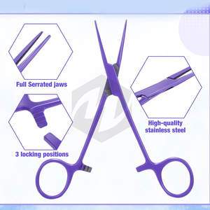 Pince hémostatique professionnelle 14/16/18cm porte-aiguille en acier inoxydable pince à moustiques Instruments chirurgicaux dentaires - Product Image 3