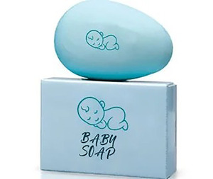 Envasado personalizado Jabón para bebé Enriquecido con almendras y aceitunas Jabón de etiqueta privada para el cuidado y nutrición diarios del bebé Pedido a granel - Product Image 2