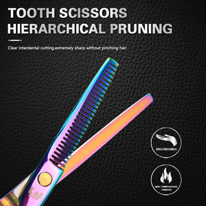 Titan Professional 5,5, 6,0 pulgadas, corte de pelo, tijeras de adelgazamiento, herramientas de peluquería, tijeras de pelo - Product Image 5