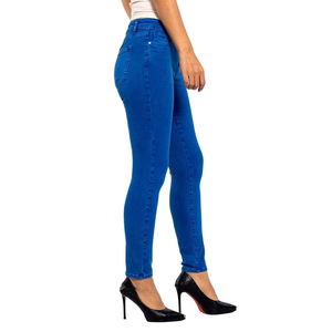 2025 New Arrival High Quality Custom Plus Size Custom Color <b>Jeans</b> Pant for <b>Women</b> Breathable <b>Women</b> Denim Pant OEM Service - Product Image 4