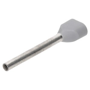 Cembre PKT7518 embouts à double fil 2x0.75 mm² gris 18mm long 100 pièces - Product Image 1