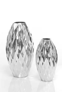 แจกันดอกไม้ทำจากโลหะสีผสมเข้ากันดีที่สุด,แจกันและแจกันดอกไม้ดีไซน์แฮนด์เมดสำหรับตกแต่งบ้านสีเขียว - Product Image 3