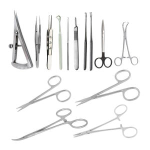 Set de cirugía de blefaroplastia, Set de cirugía plástica de párpados, instrumentos quirúrgicos de blefaroplastia, 14 Uds. - Product Image 1