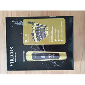 Kit de toilettage électrique sans fil pour hommes, tondeuse étanche pour barbe, poils du corps, oreilles et nez, avec source d'alimentation - Product Image 6