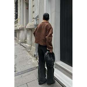 เสื้อแจ็คเก็ตหนังกลับแขนยาวกันลมโลลิต้า 6115 - Product Image 2