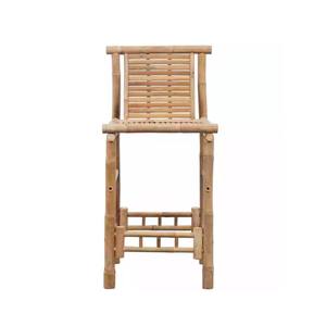 Precio barato Taburete de mostrador de bambú para muebles para el hogar Taburete de mostrador moderno Silla de Bar de bambú de mimbre Hecho en Vietnam - Product Image 2