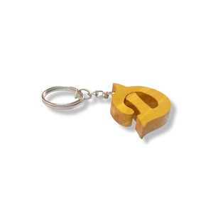 Porte-clés en macramé personnalisés en ligne, porte-clés bohèmes faits à la main, porte-clés design avec du bois provenant d'un fournisseur indien, objets de décoration intérieure - Product Image 2