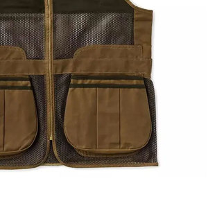 Chaleco de caza sólido transpirable que absorbe la humedad, bolsillo de carga grande, cierre de cremallera, tecnología Cordura, temporada de invierno, Unisex - Product Image 4