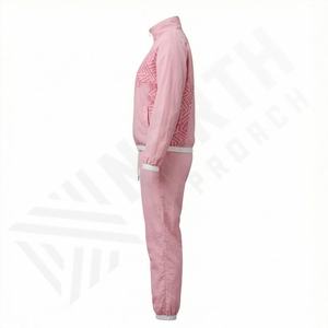 Conjunto Deportivo Ligero de Dos Piezas para Mujer, Chaqueta Cortavientos de Nailon, Logotipo Personalizado, Impermeable, Ropa Deportiva para Gimnasio, Personalizable - Product Image 3