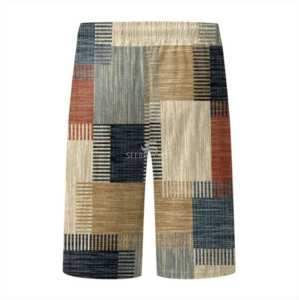 Men's Classic Design Summer <b>Shorts</b> with Elastic <b>Waist</b> Comfortable Streetwear <b>shorts</b> with Pockets with <b>Low</b> MOQ - Product Image 3