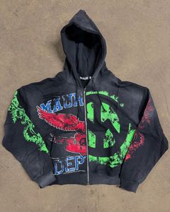 Survêtement pour homme à manches longues, taille élastique, 100% coton, léger, séchage rapide, fermeture éclair intégrale, adulte, faible MOQ - Product Image 4