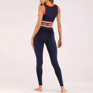 2025 demande du client conception Fitness Yoga ensemble formation et course à pied porter 2 pièces Yoga ensemble pour femmes - Product Image 5