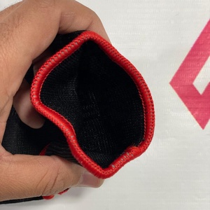Protection de cheville Fairtex rouge et noir de qualité supérieure OEM, très extensible, pour entraînement sportif, protection, kickboxing, arts martiaux - Product Image 5