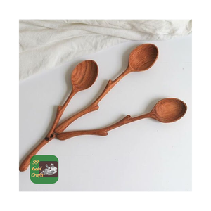 CUILLÈRE EN BOIS PERSONNALISÉE POUR LA CUISINE ET LA SALLE À MANGER CUISINE EN BOIS NATUREL ÉCOLOGIQUE À PRIX BON MARCHÉ - Product Image 3