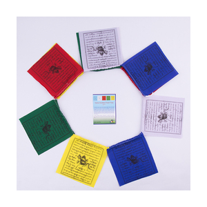 Highest Selling Buddhist Colorful Tibetan Regional Meditation Yoga Prayer <b>Flag</b> Available At Wholesale Price - Product Image 4