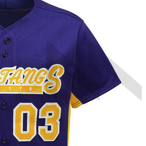 Venta caliente Ropa deportiva Uniforme de béisbol Pakistán Hecho La mejor calidad Precio al por mayor Uniforme de béisbol - Product Image 5