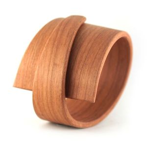 Brazaletes de madera de Mango Natural para mujer, pulseras personalizadas, muestra gratis, 100% - Product Image 1