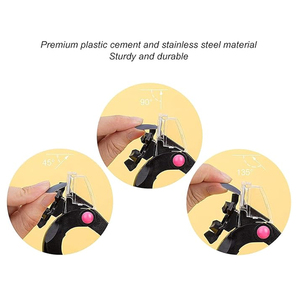 PRO NAIL alta calidad 3 vías Rosa acrílico cortador de punta de uñas cortadora de manicura - Product Image 6