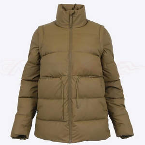 Veste matelassée d'hiver de qualité supérieure pour hommes, manteau parka matelassé chaud, décoration en fourrure, toile résistante à l'eau - Product Image 3