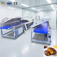 Tunnel de refroidissement doux en acier inoxydable SUS304 de qualité alimentaire pour la ligne de production de mangues séchées enrobées de chocolat