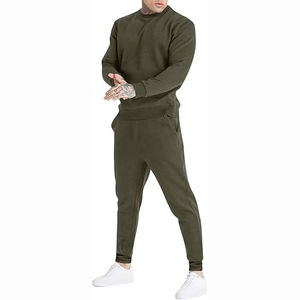 Chándales Unisex Ligeros de Primera Calidad al por Mayor 2025, Ecológicos, Casuales, Transpirables, de Forro Polar, con Estampado Sólido para Invierno - Product Image 2