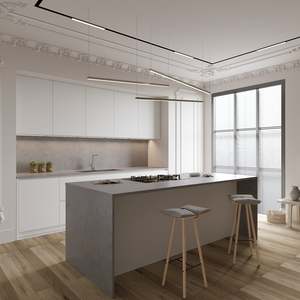 Pierre de quartz imperméable de qualité supérieure Unionstone Monterosa pour mur, design moderne, grande dalle - Product Image 2