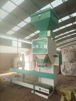 5kg 10kg 25kg 30kg Machine à emballer les céréales de riz Machine à plier les aliments pour animaux Machine d'emballage de granulés de bois en plastique