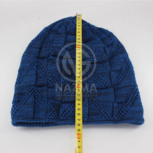 2026 New Design Low Price High Quality Unisex Adults Hand Embroidery Pakistan Made Custom Jacquard Beanie Hats OEM Service - Product Image 5
