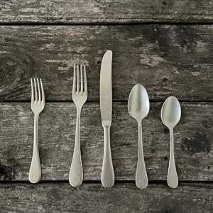 Vente en gros d'argenterie de luxe pour restaurant, fourchette et cuillère à polir avec miroir, couteau en acier inoxydable argenté, ensemble de couverts pour mariage - Product Image 6