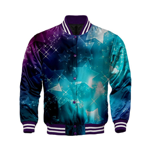 Chaqueta Varsity de Lona Sublimada Personalizada al por Mayor, Chaqueta de Invierno para Hombre de Alta Calidad, Secado Rápido y Transpirable - Product Image 2