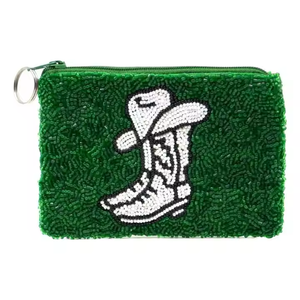 Bolsa para monedas bordada caprichosa Bolsa para monedas hecha a mano Color personalizado para mujeres y niñas por MD HANDICRAFTS - Product Image 4