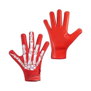 Guantes de Fútbol Americano de Silicona de Dos Tonos de Alta Calidad con Superficie de Contacto Antideslizante para Deportes Competitivos al Aire Libre - Product Image 3
