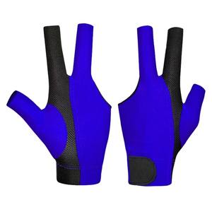 Customized Premium Quality Breathable Non-slip 3 Finger <b>Billiard</b> Cue <b>Gloves</b> Resistant Pool <b>Snooker</b> Pool <b>Gloves</b> - Product Image 1