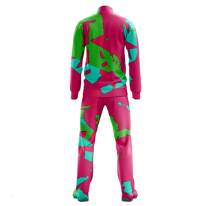 Survêtement d'entraînement personnalisé de haute qualité à séchage rapide survêtement à impression par sublimation par transfert de chaleur survêtement respirant en polyester pour hommes - Product Image 4