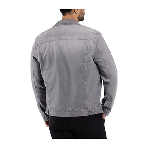 High Quality Men's Winter Sherpa Fleece <b>Jacket</b> Thick Turn-Down <b>Collar</b> Canvas Washed Technique High Street Style Custom ODM - Product Image 2