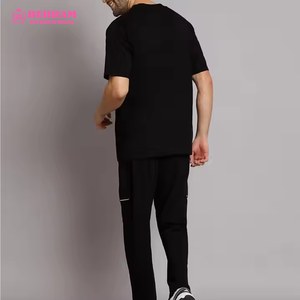 T-shirts légers pour hommes en vente directe en usine coupe ample vêtements respirants t-shirt de haute qualité pour hommes impression de logo personnalisé - Product Image 5