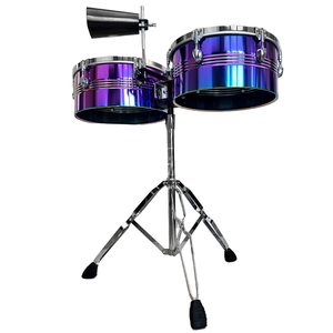 Set de Timbales de <span class=keywords><strong>Percusión</strong></span> Beatello 13"+14" Instrumentos Musicales - Product Image 1