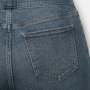 Jeans Elásticos para Mujer, Cintura Ancha, Mezclilla, Talle Medio, Pantalones de la Mejor Calidad, Diseño Personalizable, Jeans para Mujer Adulta - Product Image 5