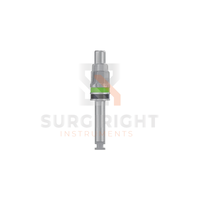 Kit de forets manuels pour implants dentaires Surgiright en acier inoxydable, avec forets coniques pilotes et de dégrossissage, ensemble d'instruments certifié CE Classe I