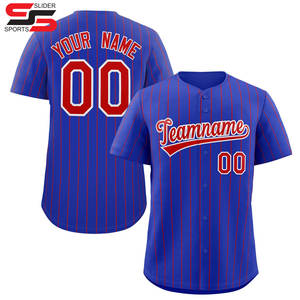 Ventes en gros d'usine de maillots de baseball, maillots de baseball personnalisés, broderie, maillots de baseball pour jeunes - Product Image 5