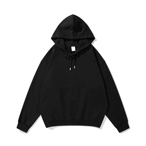 Sudadera con capucha de alta calidad para hombre 80% Algodón 20% poliéster liso negro lujo sudaderas con capucha al por mayor para impresión Digital de invierno - Product Image 3