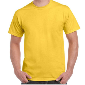 T-shirt décontracté en coton pour hommes à manches courtes, coupe ajustée, maillot respirant de grande taille, t-shirt design vierge pour homme, vente en gros - Product Image 1